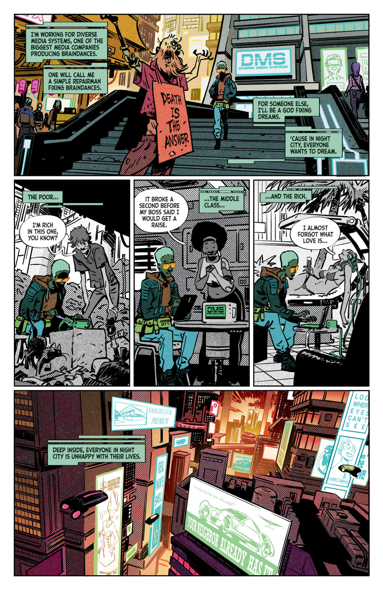 Cyberpunk 2077: Blackout TPB :: Profile :: Dark Horse Comics