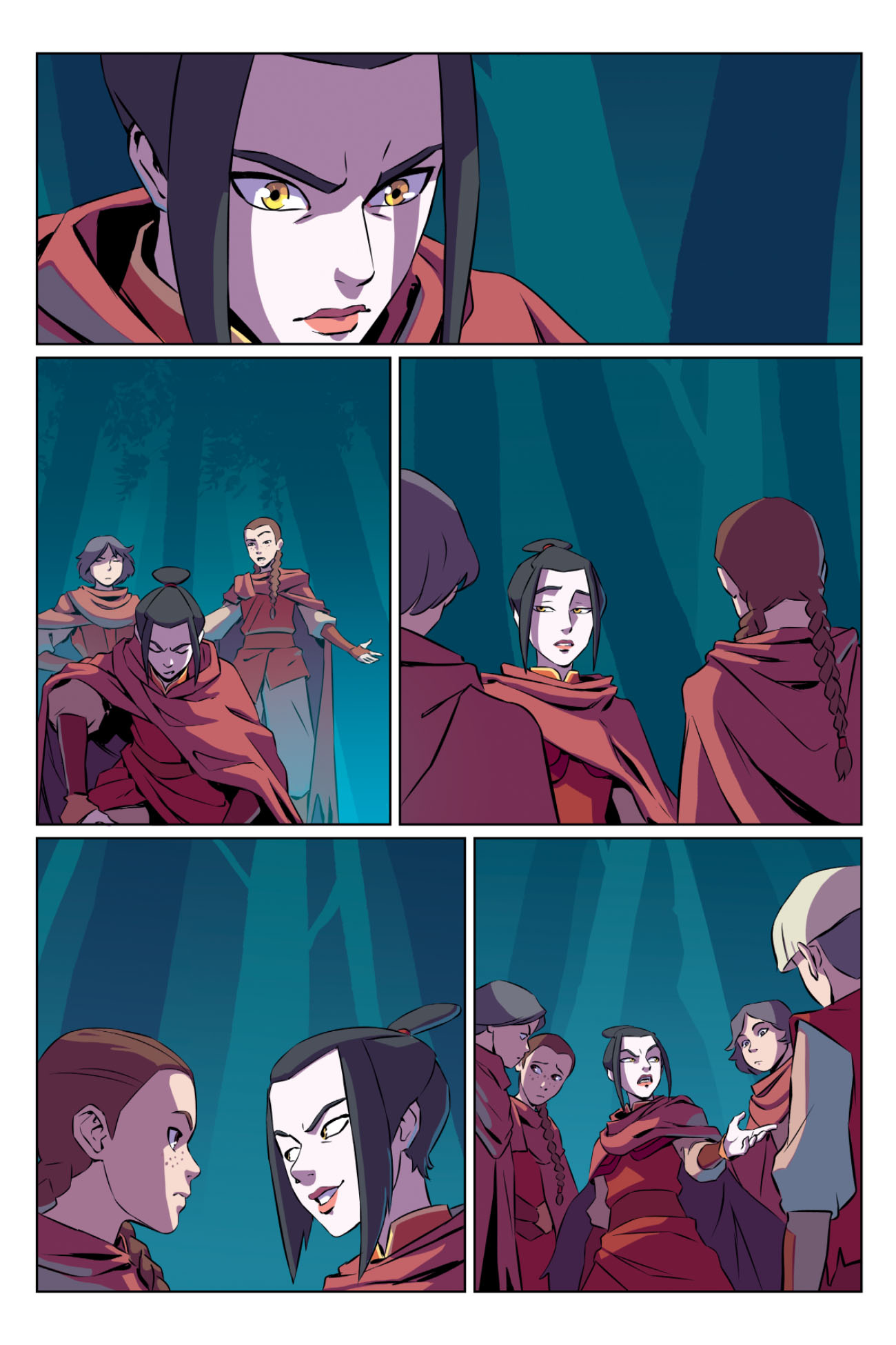 Avatar: The Last Airbender--Azula in the Spirit Temple TPB :: Profile ...