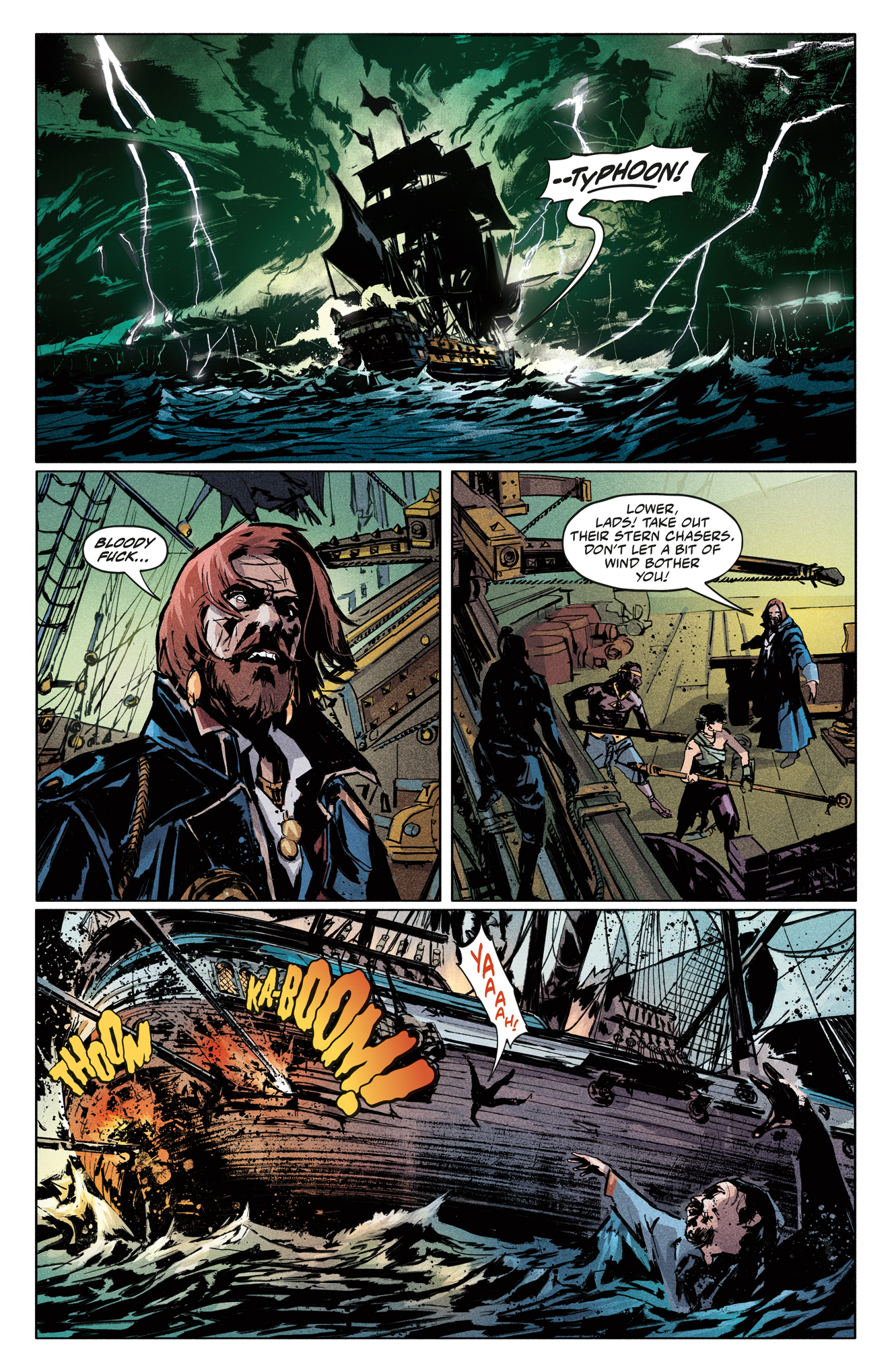 Skull and Bones: Savage Storm #1 :: Profile :: Dark Horse Comics