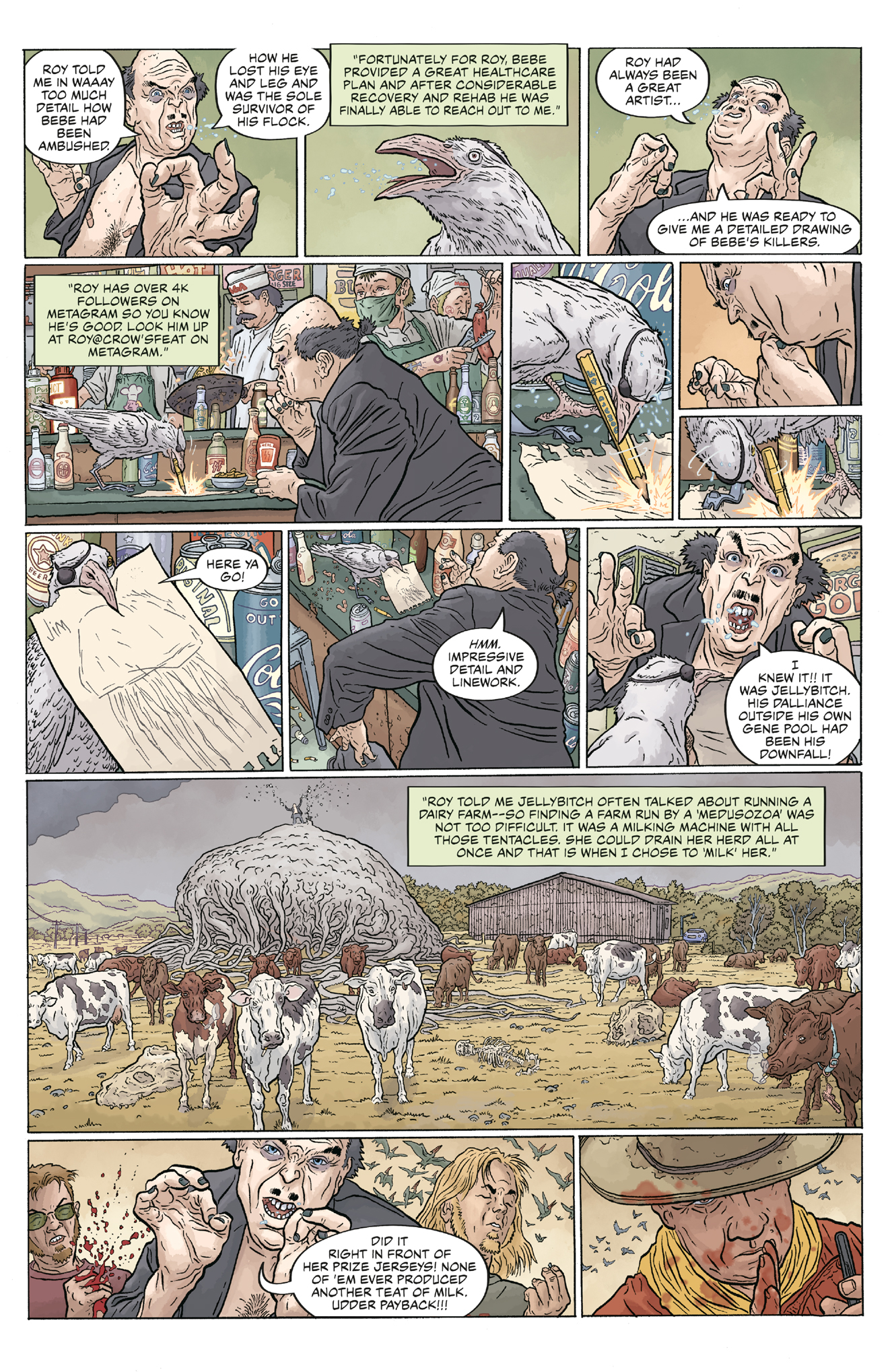 Shaolin Cowboy: Cruel to Be Kin #6 (James Harren Variant