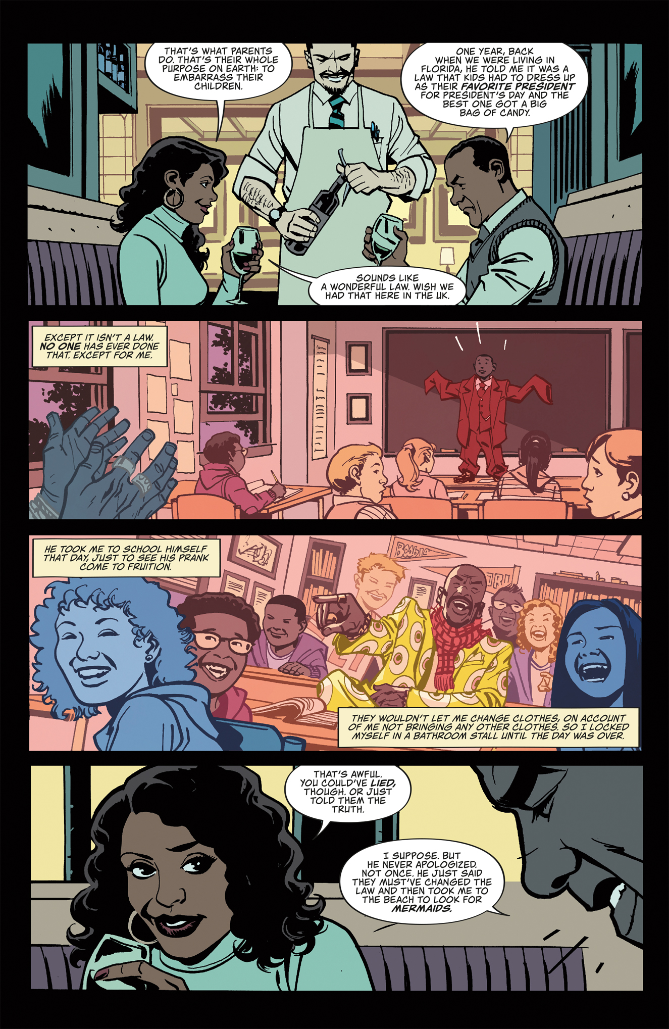 Anansi Boys 1 Profile Dark Horse Comics