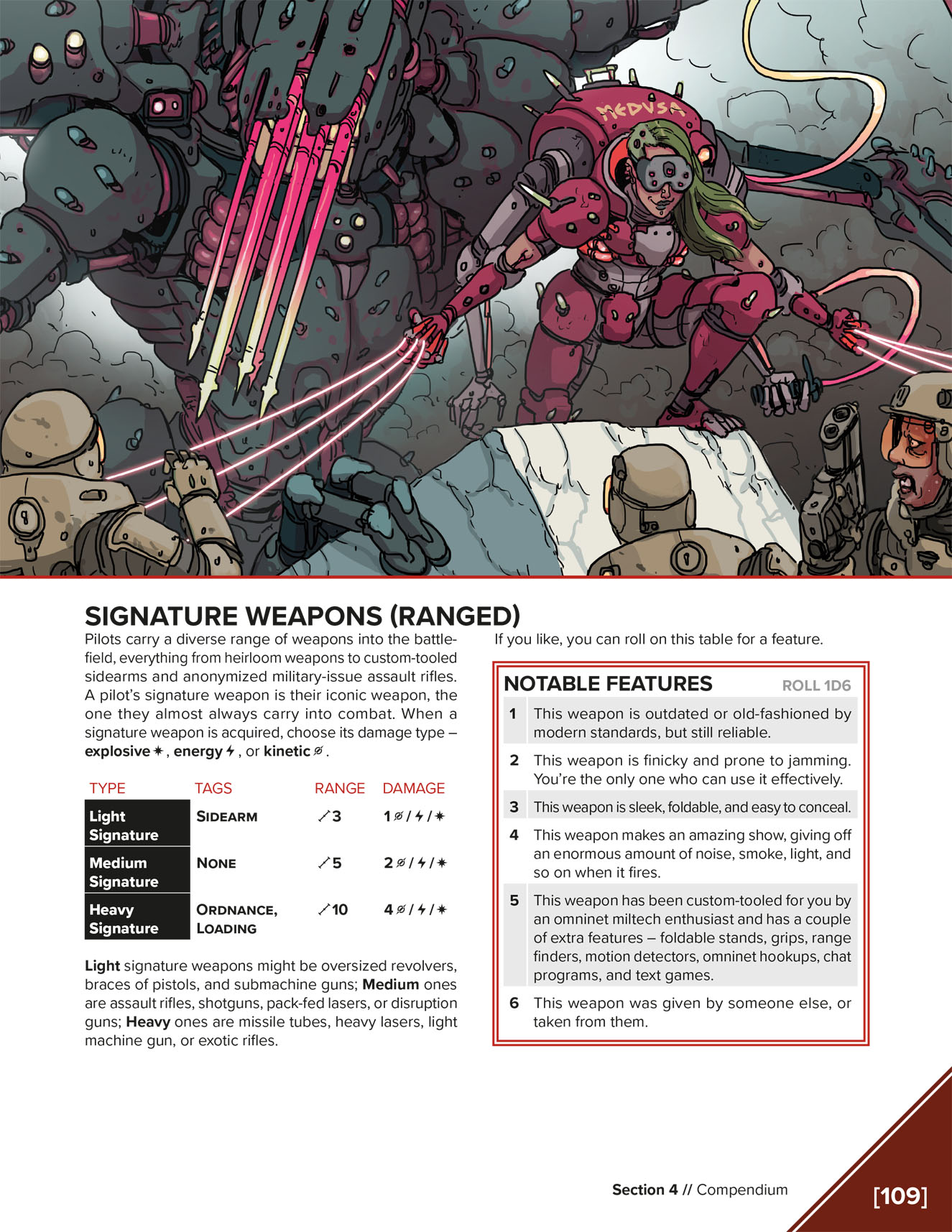 Lancer ttrpg core rulebook hc profile dark horse comics