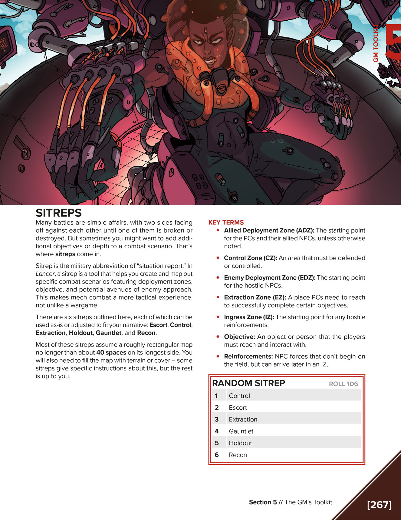 Lancer ttrpg core rulebook hc profile dark horse comics