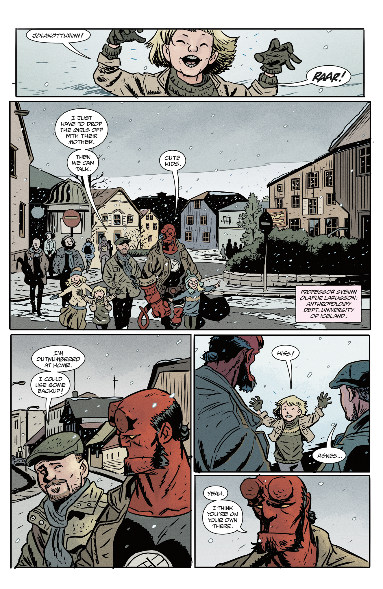 Hellboy Winter Special: The Yule Cat :: Profile :: Dark Horse Comics