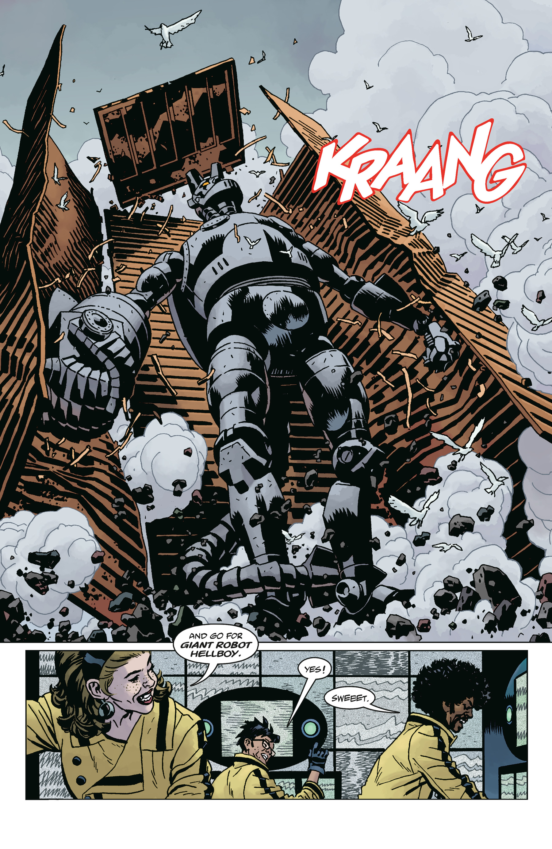 Giant Robot Hellboy #1 :: Profile :: Dark Horse Comics