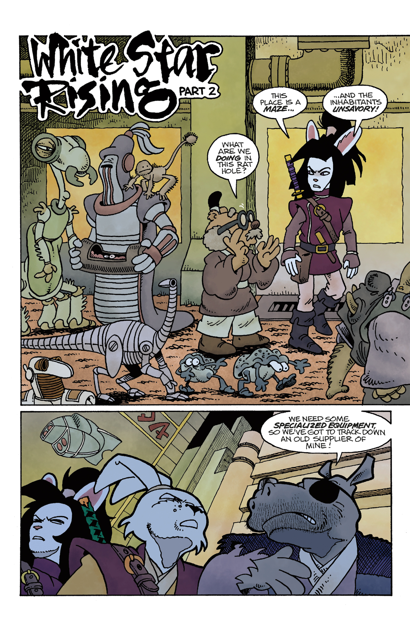 Space Usagi: White Star Rising #2 :: Profile :: Dark Horse Comics