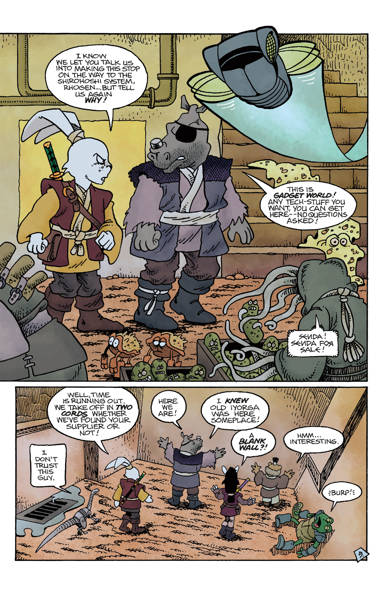 Space Usagi: White Star Rising #2 :: Profile :: Dark Horse Comics