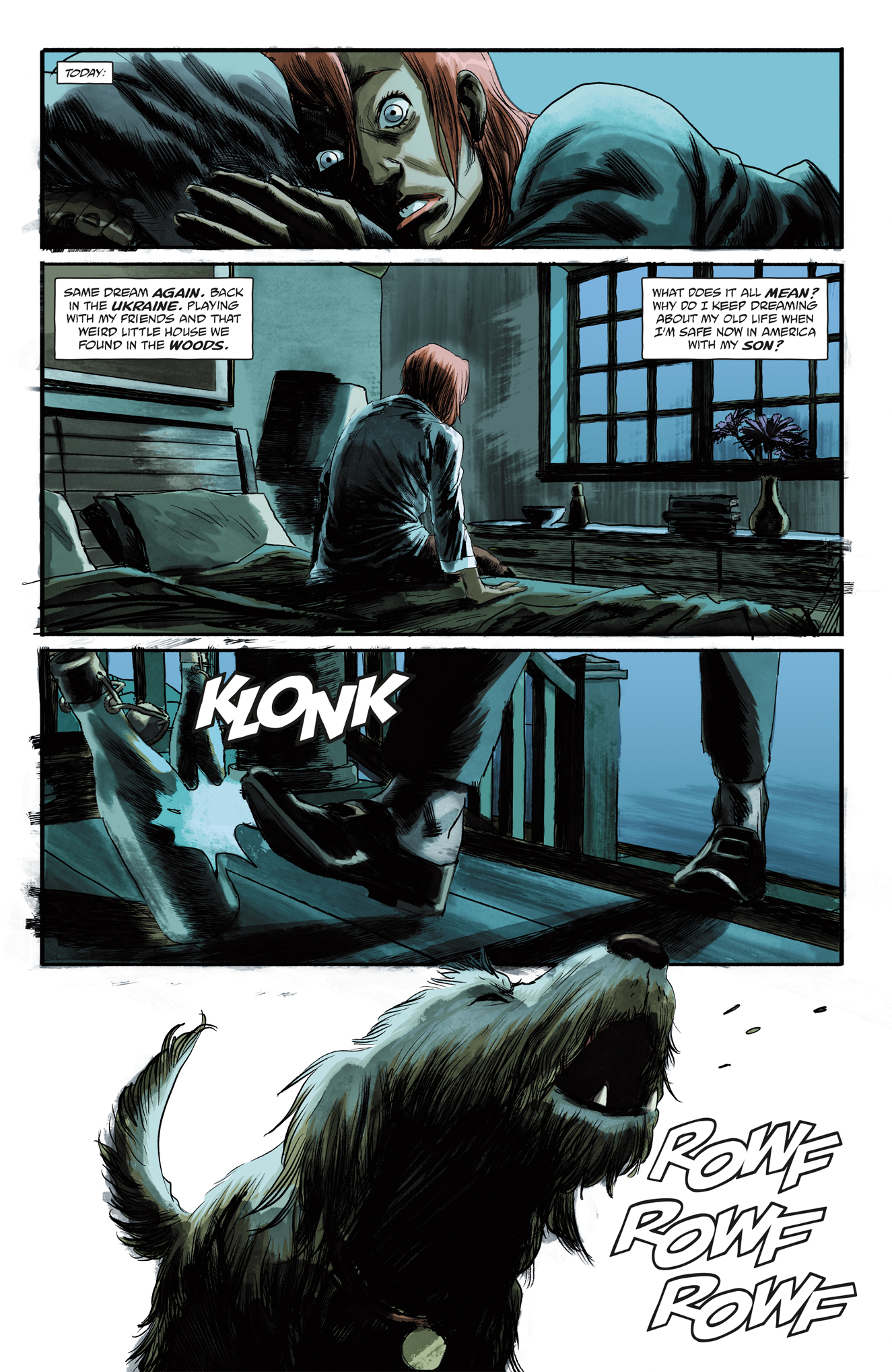 Huck Big Bad World 1 Profile Dark Horse Comics