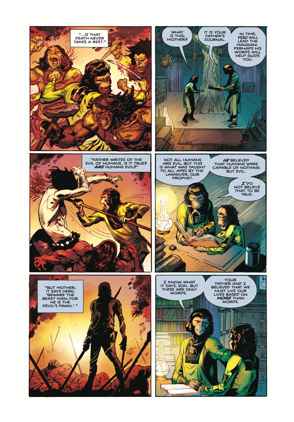 Tarzan on the of the Apes 4 Profile Dark Horse Comics