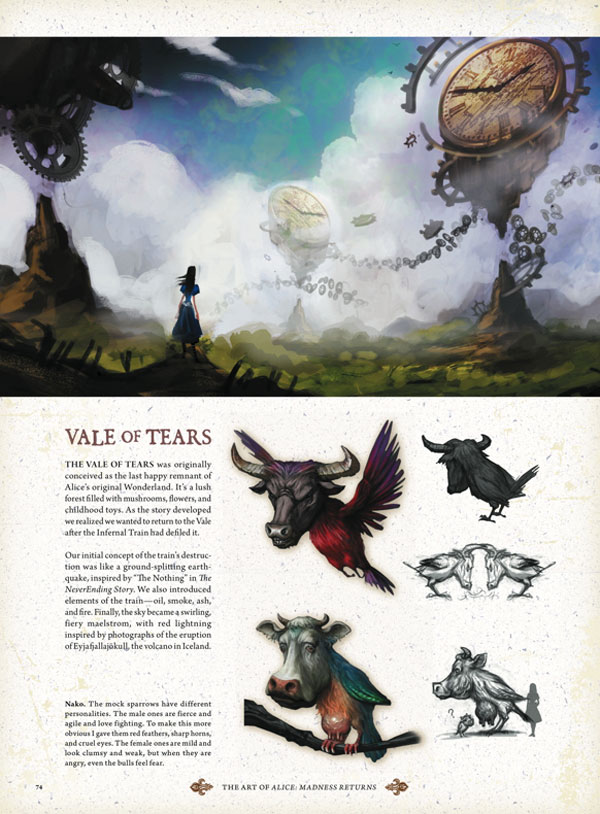 Alice: Otherlands by American McGee » The Art of The Art Book