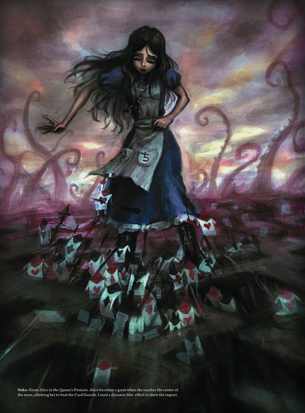 The Art of Alice Madness Returns Illustration ART BOOK English Used 