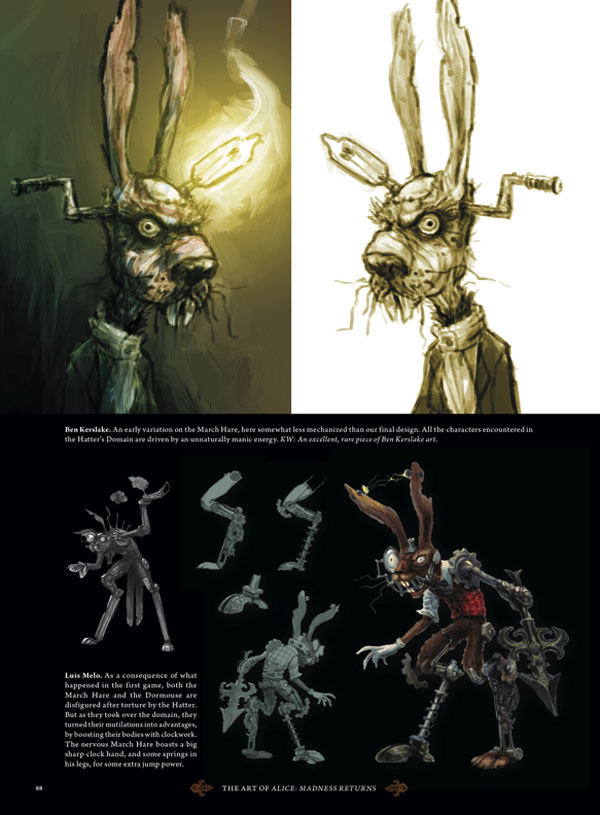 The Art of Alice: Madness Returns, Alice Wiki