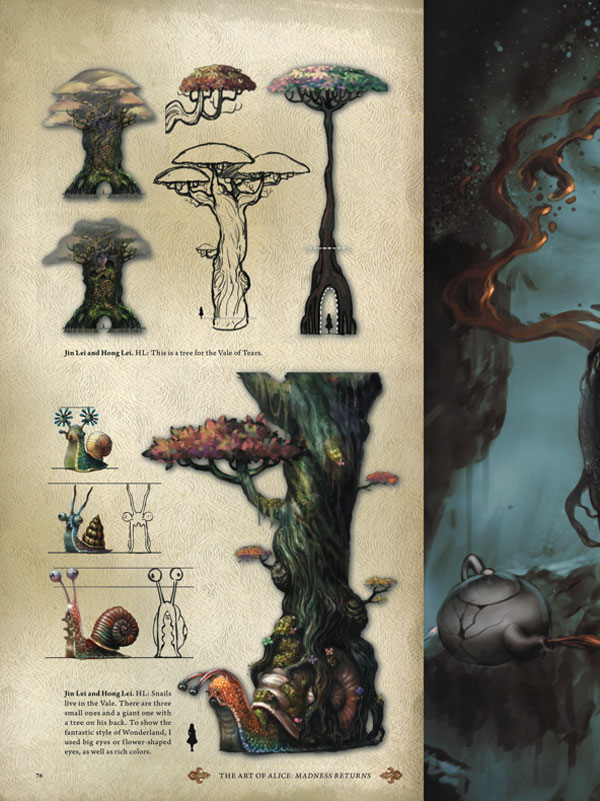 Alice: Otherlands by American McGee » The Art of The Art Book