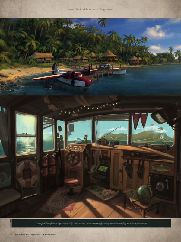 The Art of the Uncharted Trilogy HC :: Profile :: Dark Horse Comics