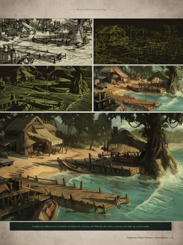 The Art of the Uncharted Trilogy HC :: Profile :: Dark Horse Comics