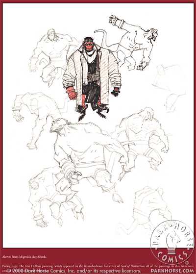 The Art of Hellboy TPB :: Profile :: Dark Horse Comics