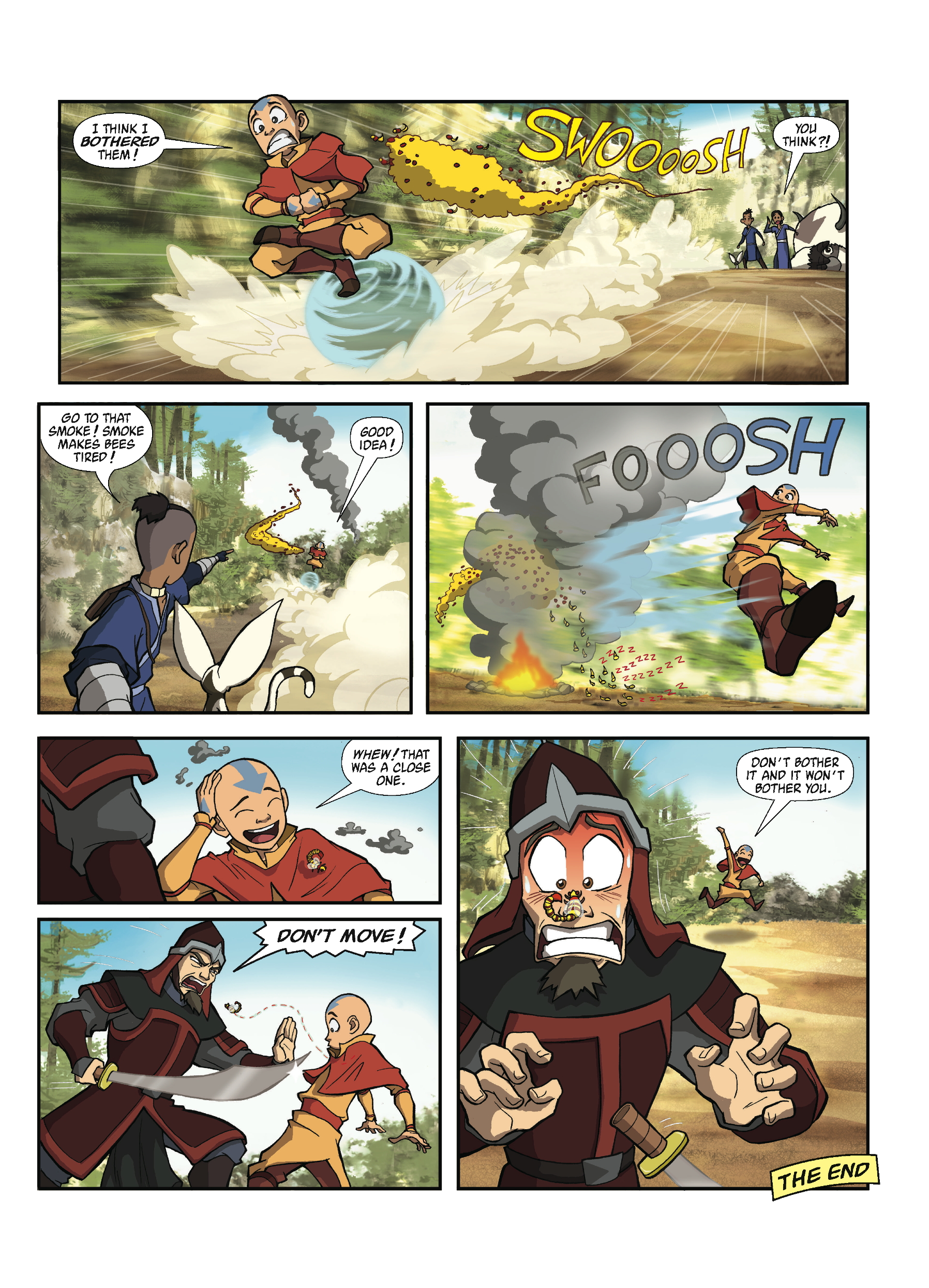 Avater the last airbender comics