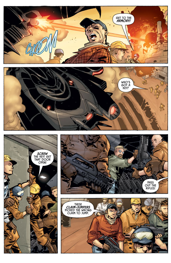 Aliens vs. Predator: Three World War #3 :: Profile :: Dark Horse Comics