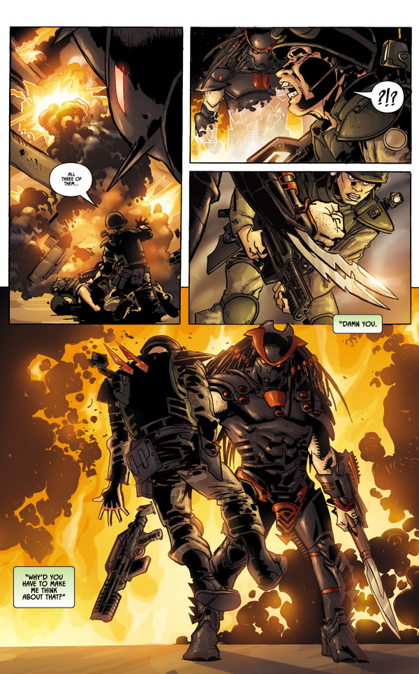 Aliens vs. Predator: Three World War #3 :: Profile :: Dark Horse Comics