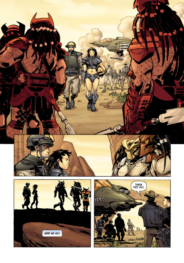 Aliens vs. Predator: Three World War #3 :: Profile :: Dark Horse Comics