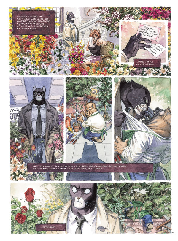 Blacksad HC Profile Dark Horse Comics