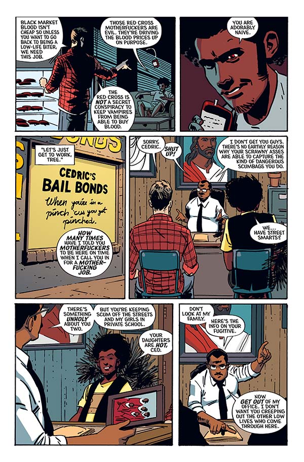 Blood Brothers 1 Profile Dark Horse Comics