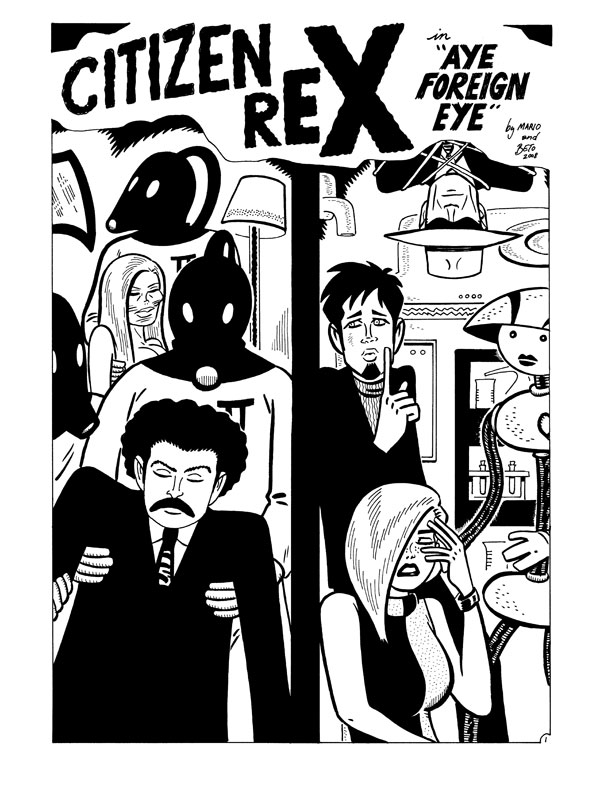 Citizen Rex 3 Profile Dark Horse Comics