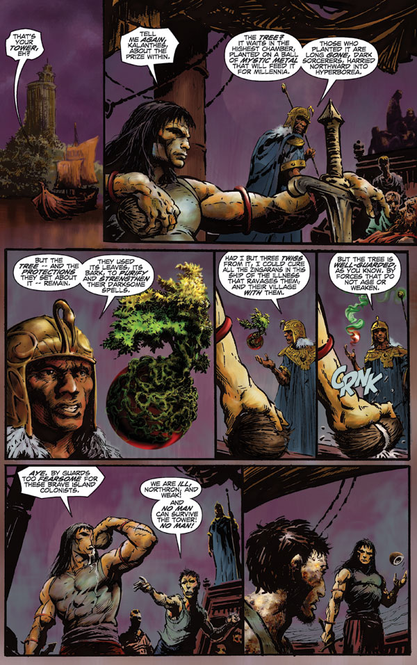 Conan The BloodStained Crown and Other Stories TPB Profile Dark