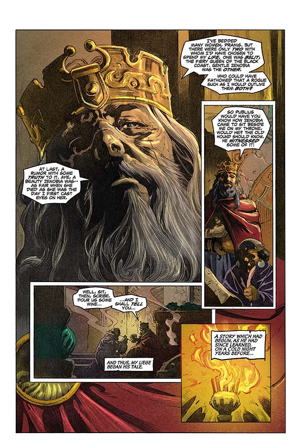King Conan: Hour of the Dragon #1 (Sanjulian variant cover) :: Profile :: Dark  Horse Comics