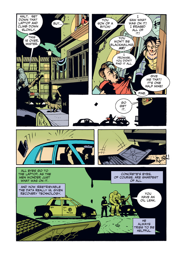 Concrete: Three Uneasy Pieces (one-shot) :: Profile :: Dark Horse Comics