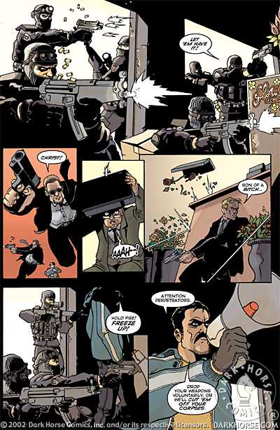 Dead To Rights Profile Dark Horse Comics