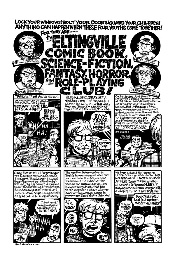 The Eltingville Club HC :: Profile :: Dark Horse Comics