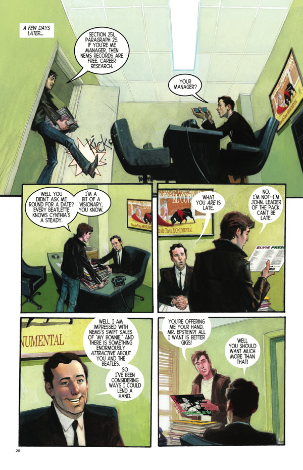 The Fifth Beatle: The Brian Epstein Story :: Profile :: Dark Horse Comics