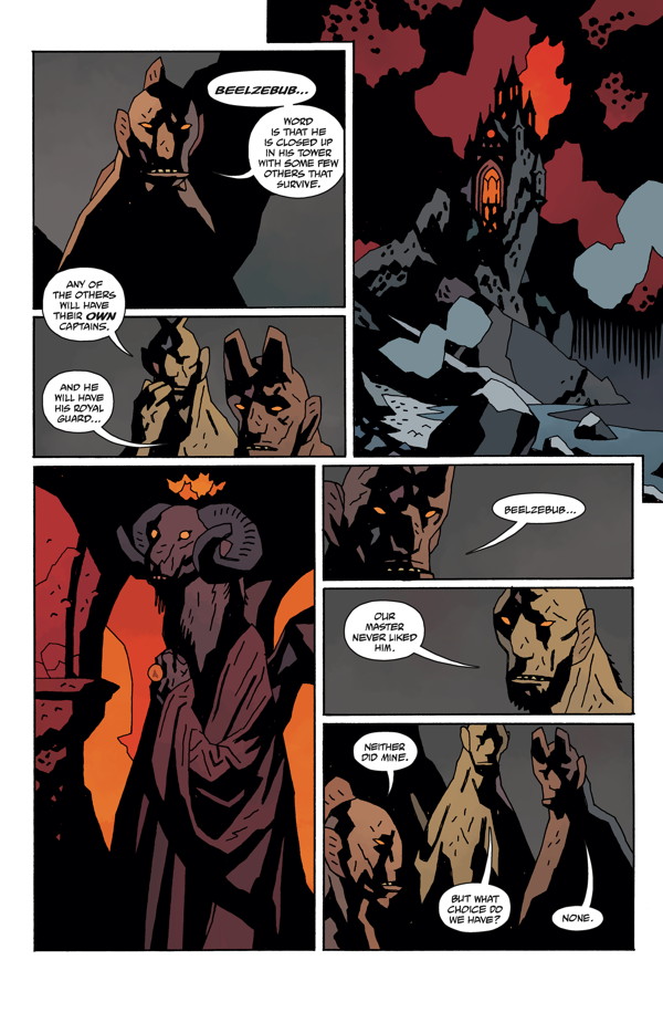 Hellboy in Hell Library Edition HC :: Profile :: Dark Horse Comics