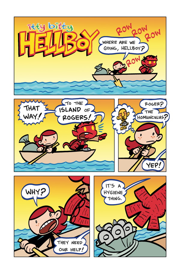 Itty Bitty Hellboy #1 :: Profile :: Dark Horse Comics