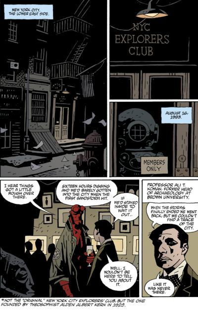 Hellboy: Makoma, or, A Tale Told by a Mummy in the New York City ...