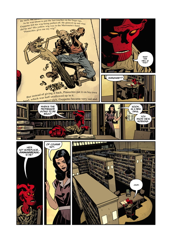 Hellboy: The Midnight Circus HC :: Profile :: Dark Horse Comics