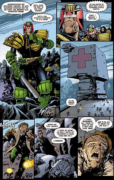 Predator vs. Judge Dredd vs. Aliens #4 :: Profile :: Dark Horse Comics