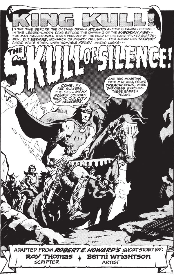 The Savage Sword Of Kull Volume 1 Profile Dark Horse