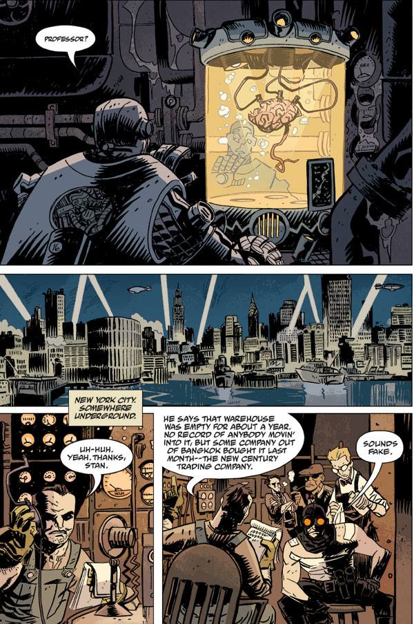 Lobster Johnson The Iron Prometheus 3 Profile Dark Horse Comics