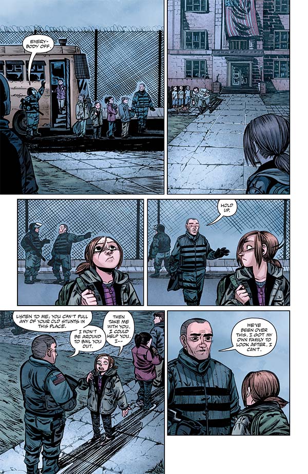 Faith Erin Hicks - The Last of Us: American Dreams #3, p. 20 (Dark