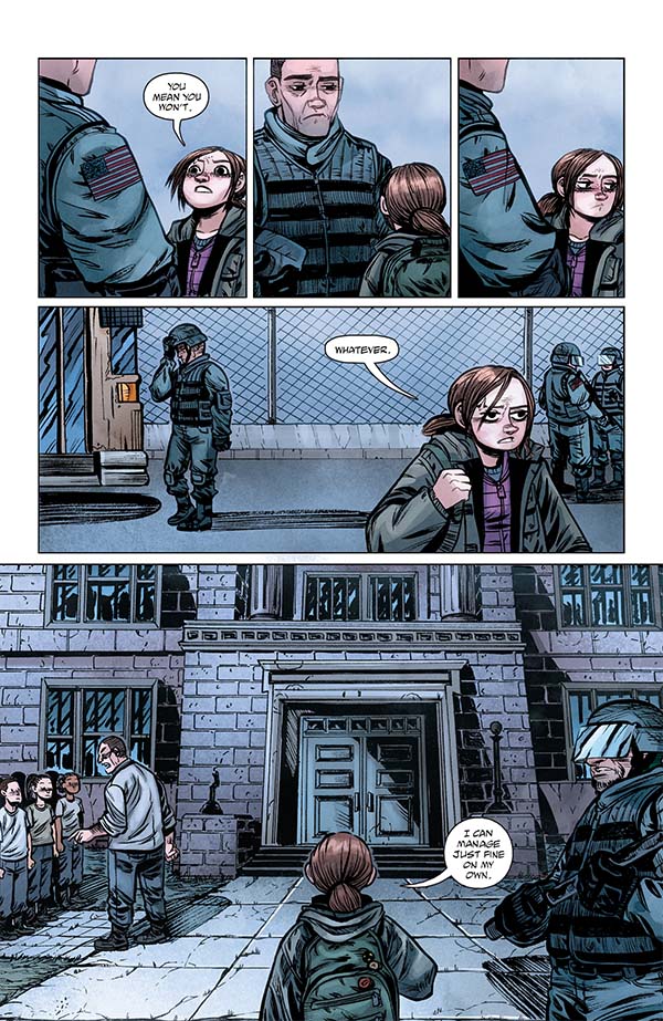 Faith Erin Hicks - The Last of Us: American Dreams #3, p. 20 (Dark