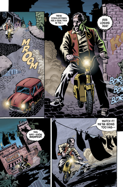 Man with the Screaming Brain 4 Alternate Cover Profile Dark