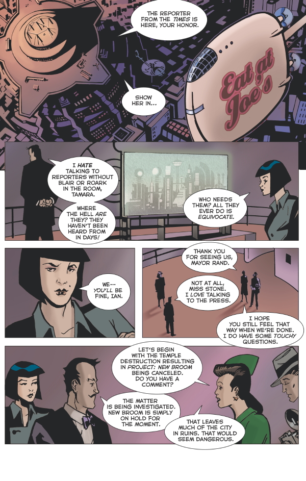 Mister X Condemned 4 Profile Dark Horse Comics