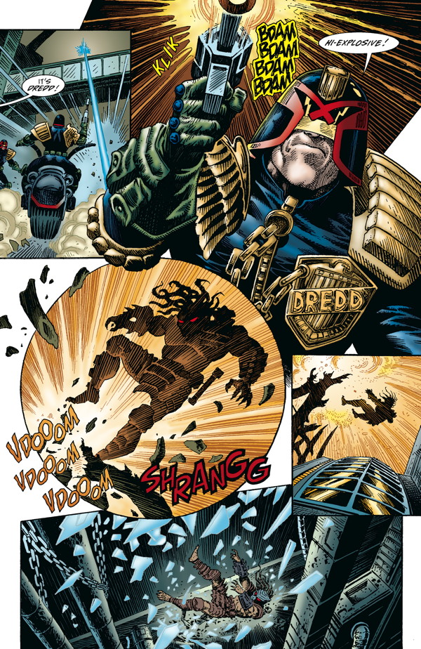 Dark Horse Comics on X: Predator vs. Judge Dredd vs. Aliens