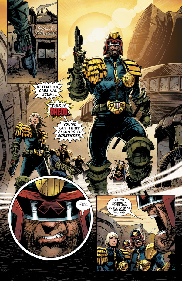 Predator vs. Judge Dredd vs. Aliens #4 :: Profile :: Dark Horse Comics