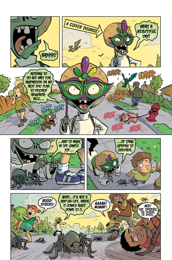 Plants vs. Zombies: Bully for You #3 :: Profile :: Dark Horse Comics