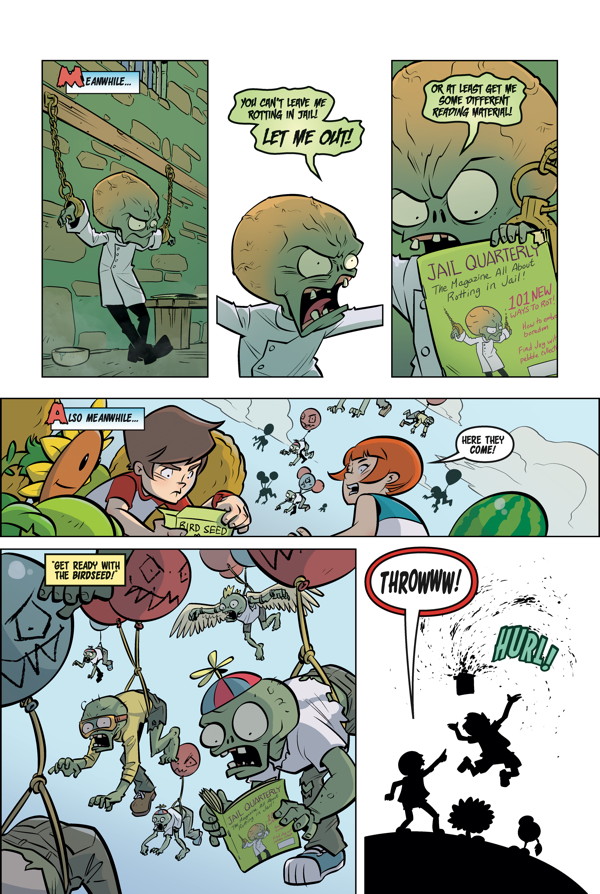 Plants vs. Zombies: Bully for You #3 :: Profile :: Dark Horse Comics