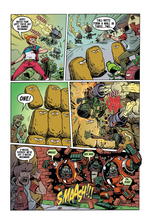 pvz garden warfare comic