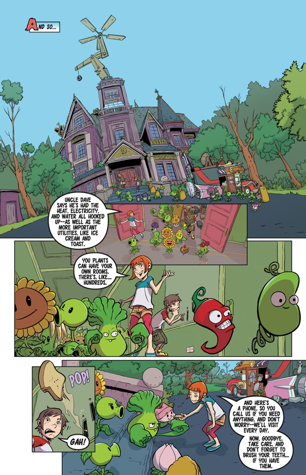 Plants vs. Zombies #4: Grown Sweet Home :: Profile :: Dark Horse